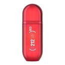 Perfume femenino 212 VIP ROSE RED - 100ml